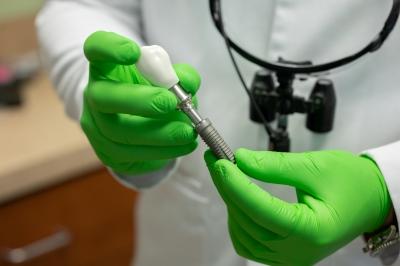 Dentist with dental implant, west chester oh
