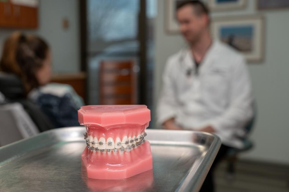 Teeth mold with braces, west chester oh