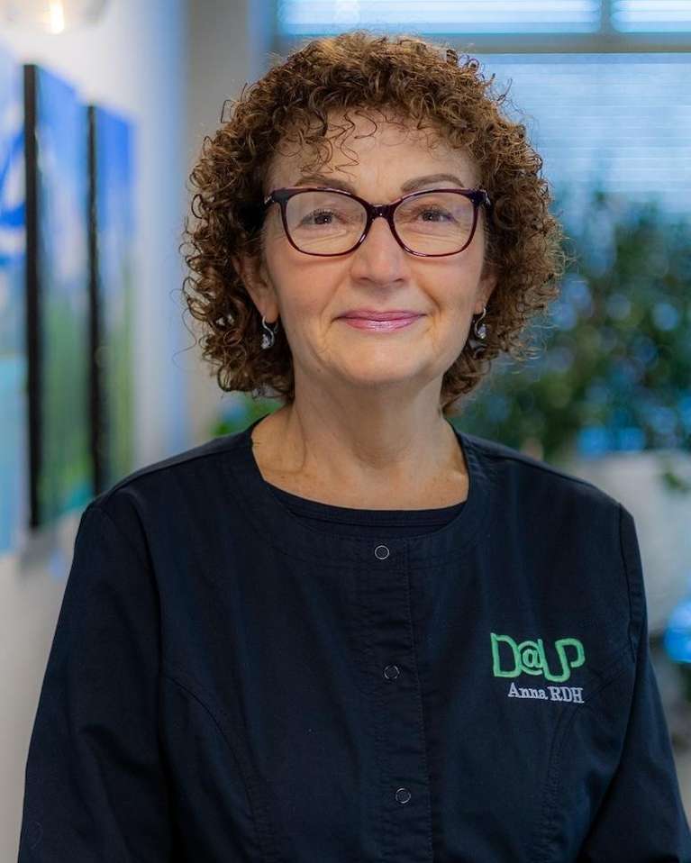 Anna, a dental hygienist at dentistry @ university pointe, west chester oh