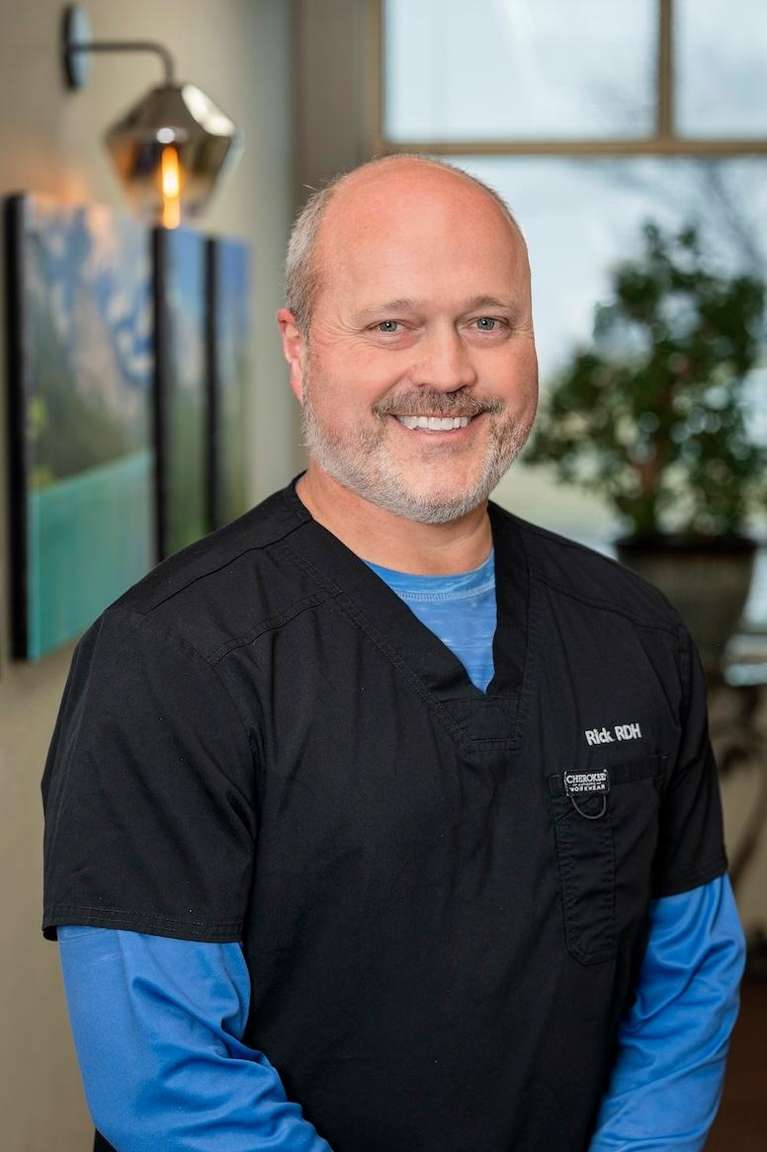 Rick, a dental hygienist at dentistry @ university pointe, west chester oh