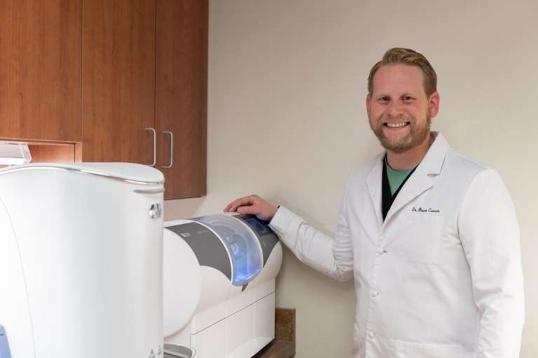 CEREC Same-Day Dental Crown machine at dentistry @ university pointe in west chester, oh