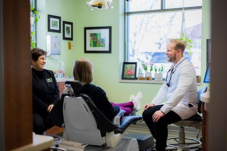 Dr. Brian Caesar using Rotary Endodontics at dentistry @ university pointe in west chester, oh